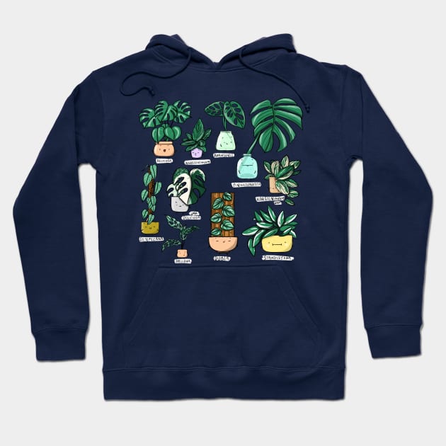 Monstera Family Hoodie by Home by Faith